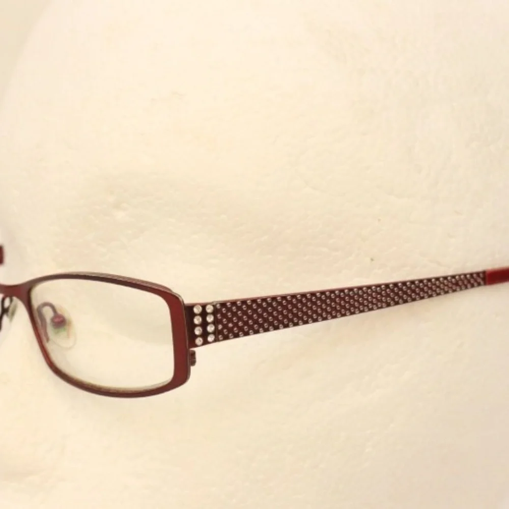 Jill Stuart Rose Gold RX Eyeglasses W/Case